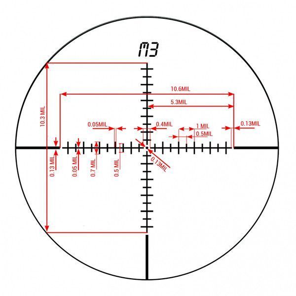 Оптичний приціл KONUS KONUSPRO EL-30 4-16x44 LCD