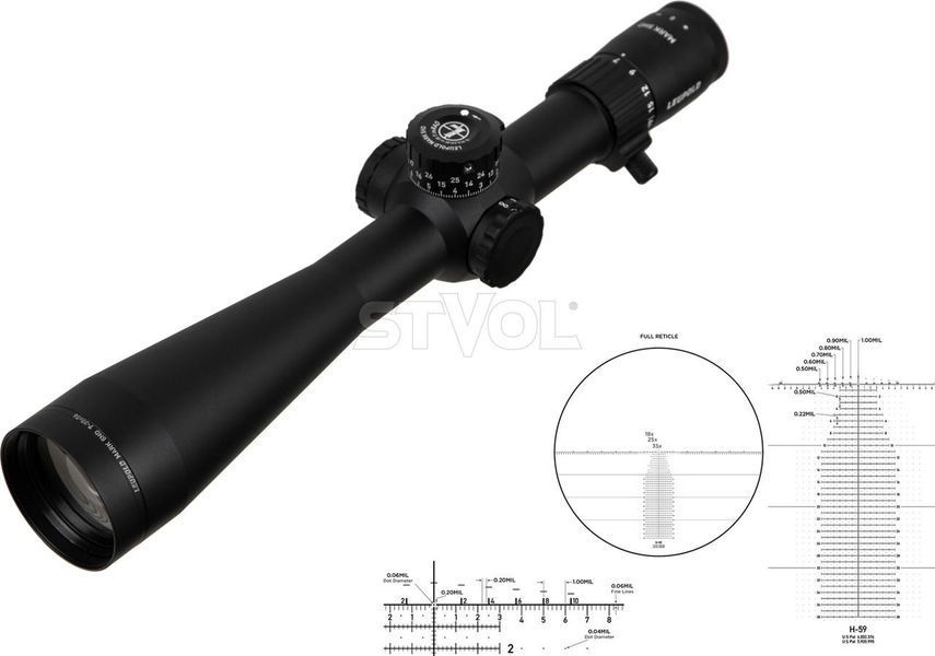 Прилад оптичний LEUPOLD MARK 5HD 7-35x56 (35 mm) M5C3 FFP H59
