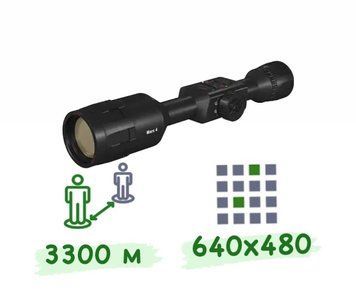 Тепловізійний прилад ATN Mars 4 640 4-40x