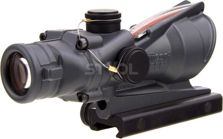 Прилад оптичний TRIJICON ACOG 4x32 Red Chevron BAC NS