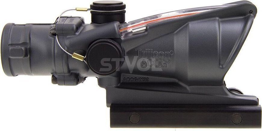 Прилад оптичний TRIJICON ACOG 4x32 Red Chevron BAC NS