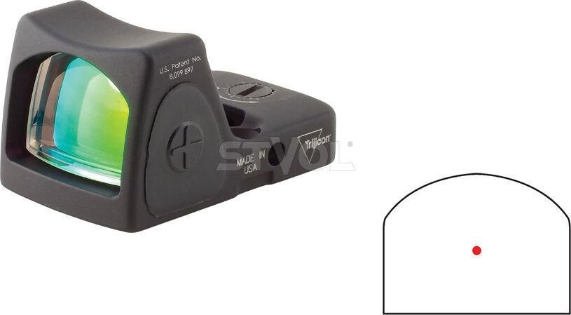 Прилад коліматорний Trijicon RMR&reg; Type 2 Red Dot Sight 3.25 MOA Red Dot, Adjustable