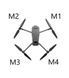 Mavic 3 - Задній правий промінь (Rear Right Arm)