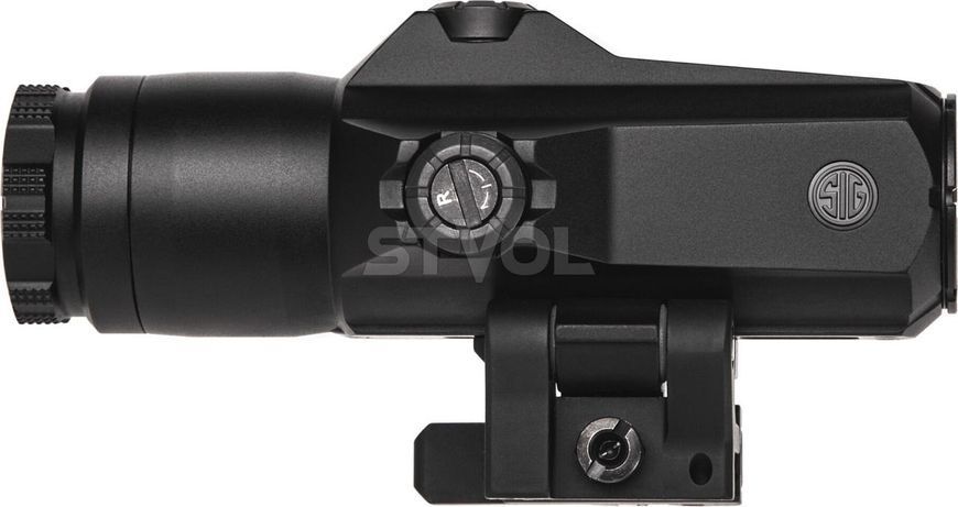 Збільшувач SIG Optics JULIET 6 MAGNIFIER, 6X24MM, POWERCAM QR MOUNT, BLACK