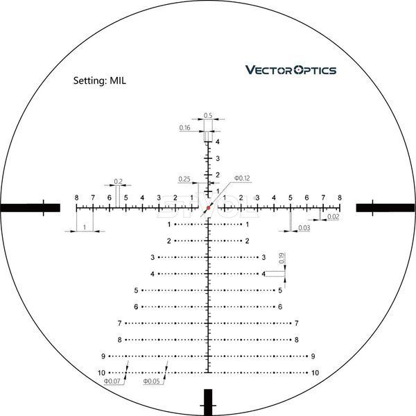 Прилад оптичний Vector Optics Continental 5-30x56 (34 mm) FFP Tactical