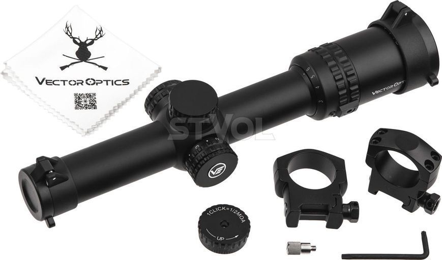 Прилад оптичний Vector Optics Grimlock 1-6x24 GenII SFP
